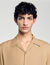 Camisa con cuello italiano