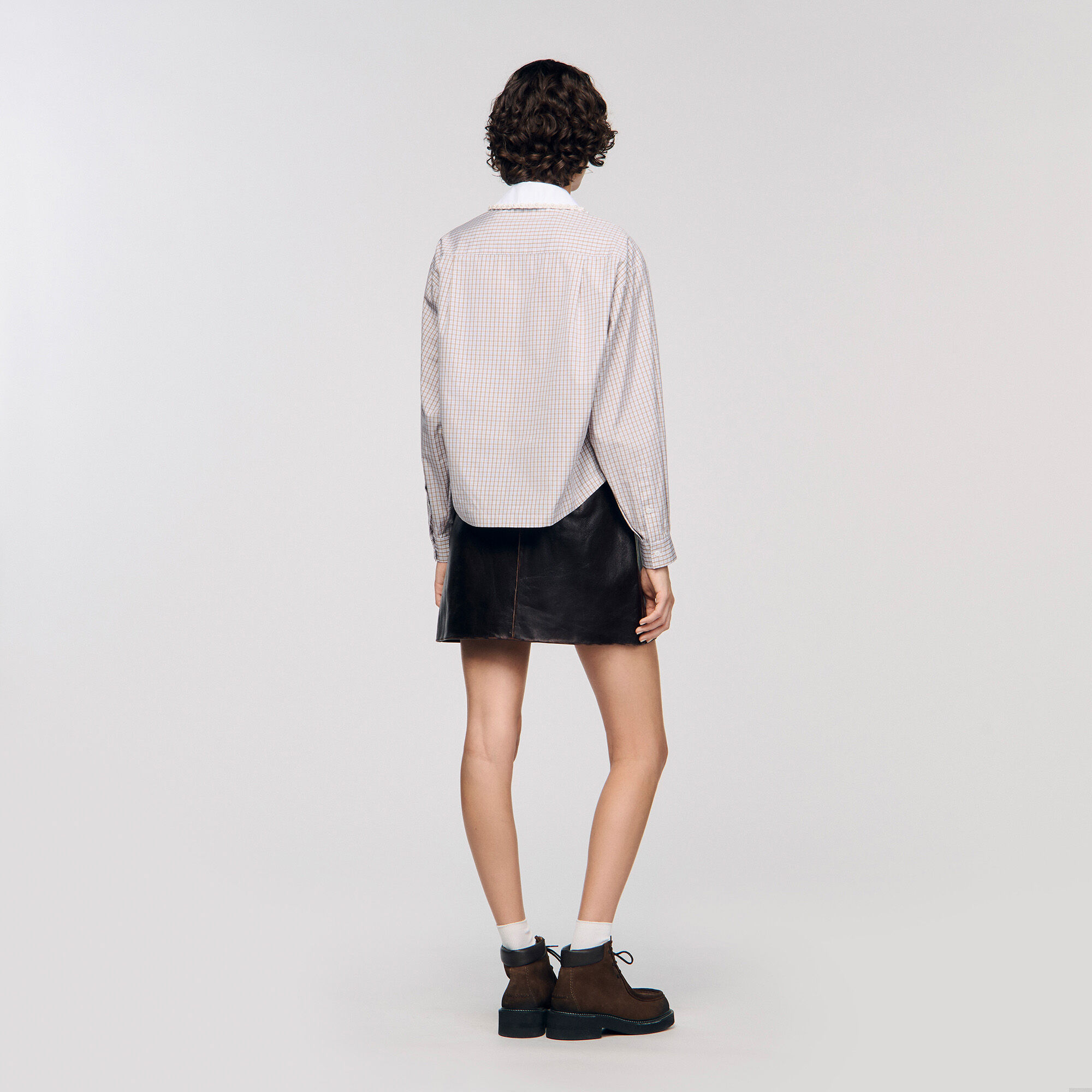 Camisa de franela a cuadros