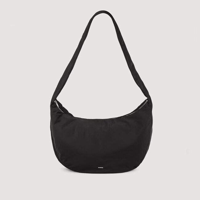 Bolso hobo grande de nailon