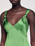 Vestido fluido satinado