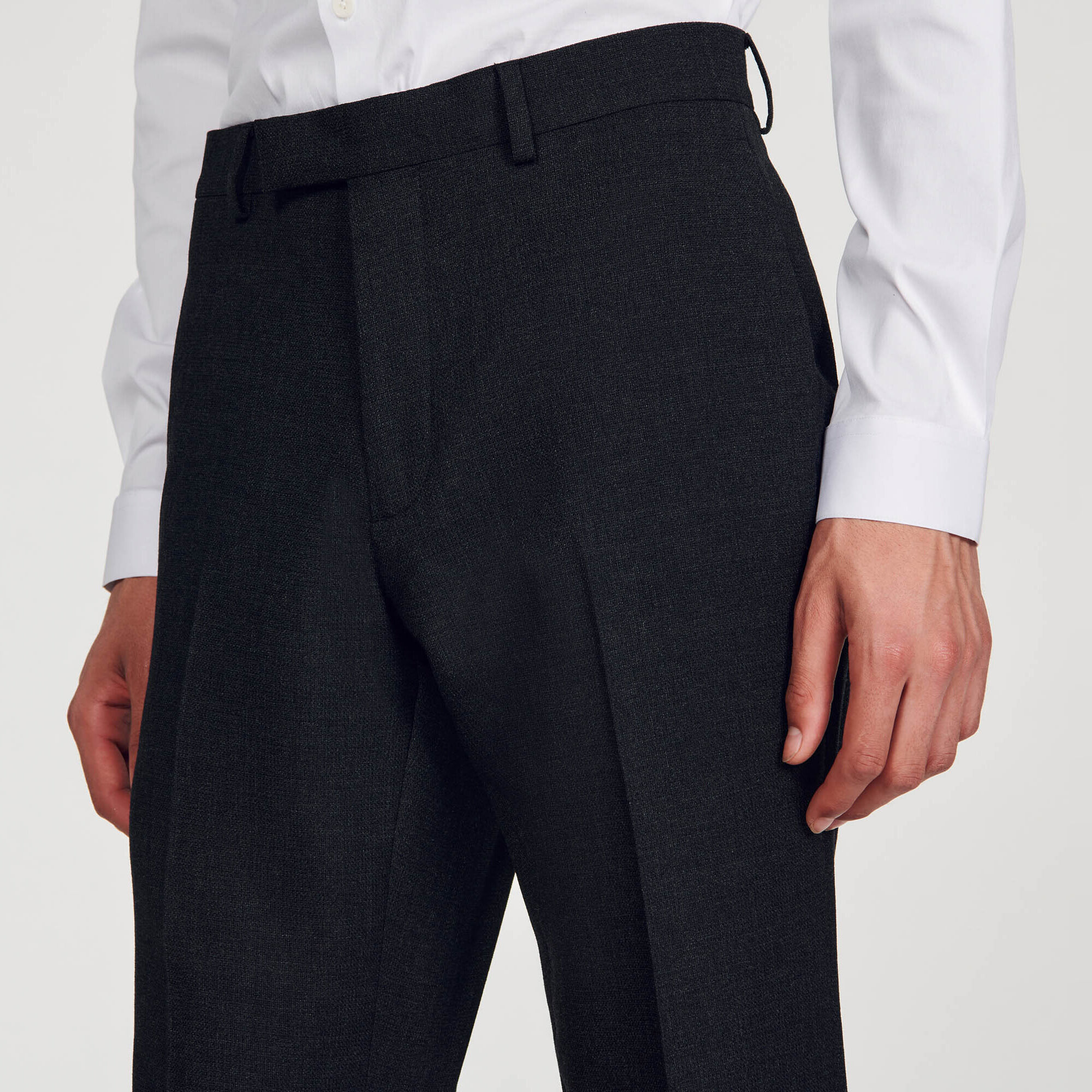 Pantalón de traje de lana
