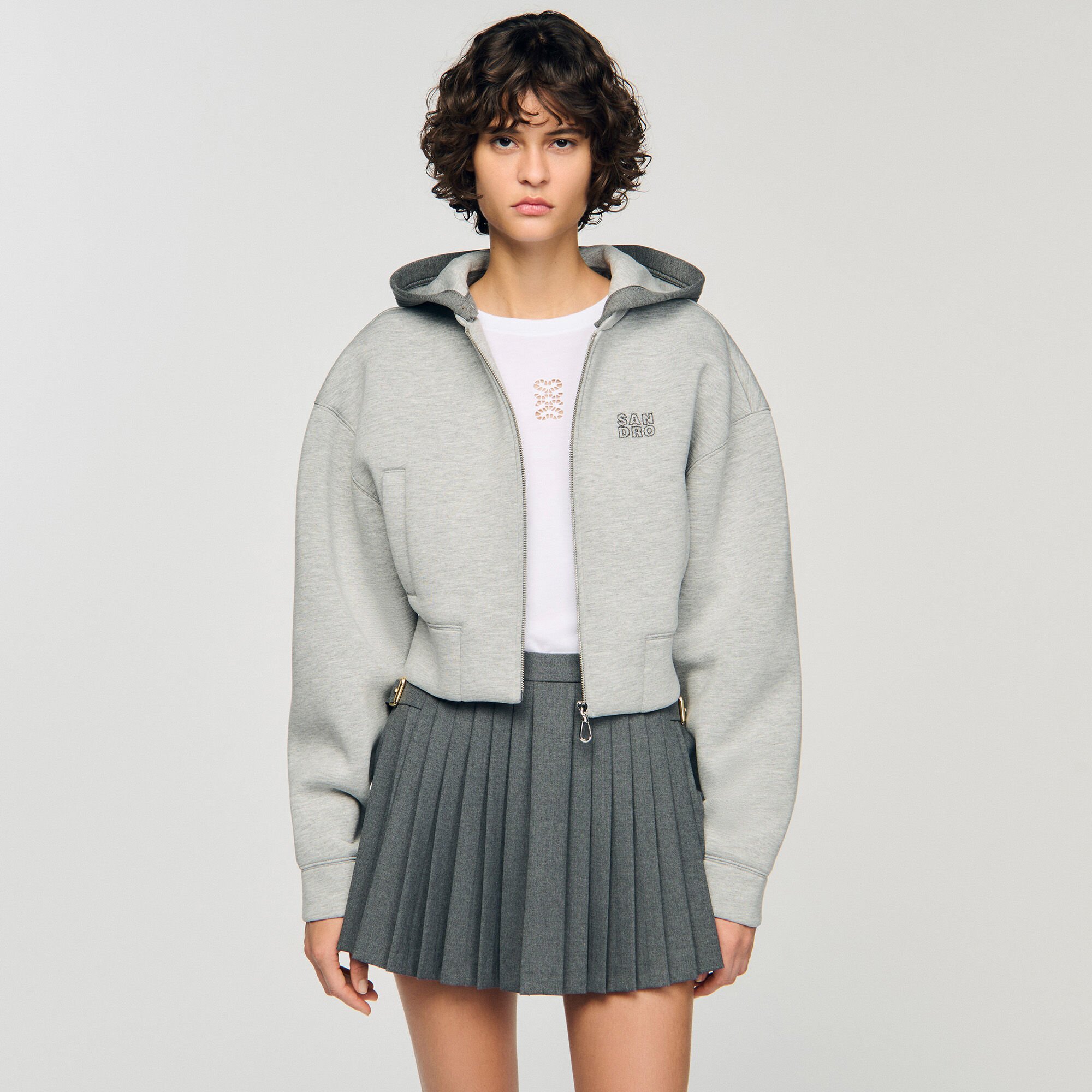 Cazadora sudadera con capucha