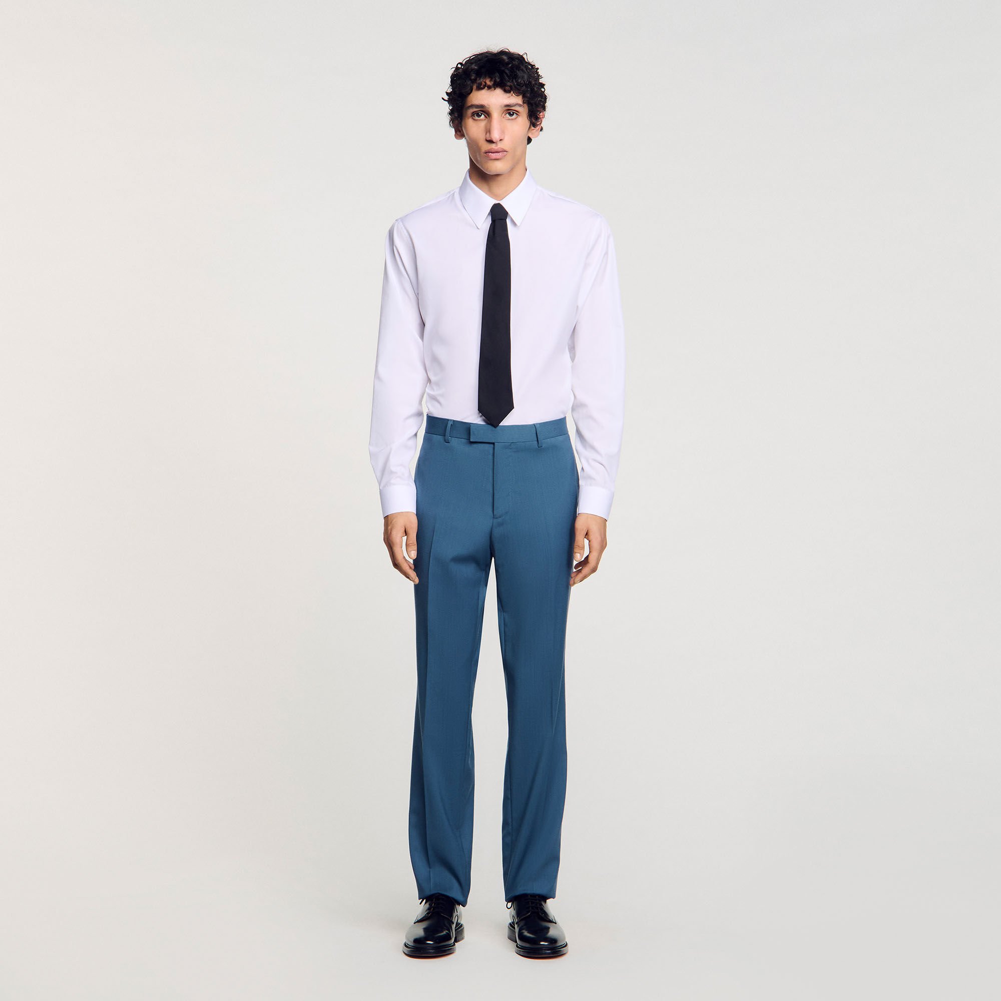 Pantalón de traje de lana