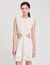 Vestido corto con recortes