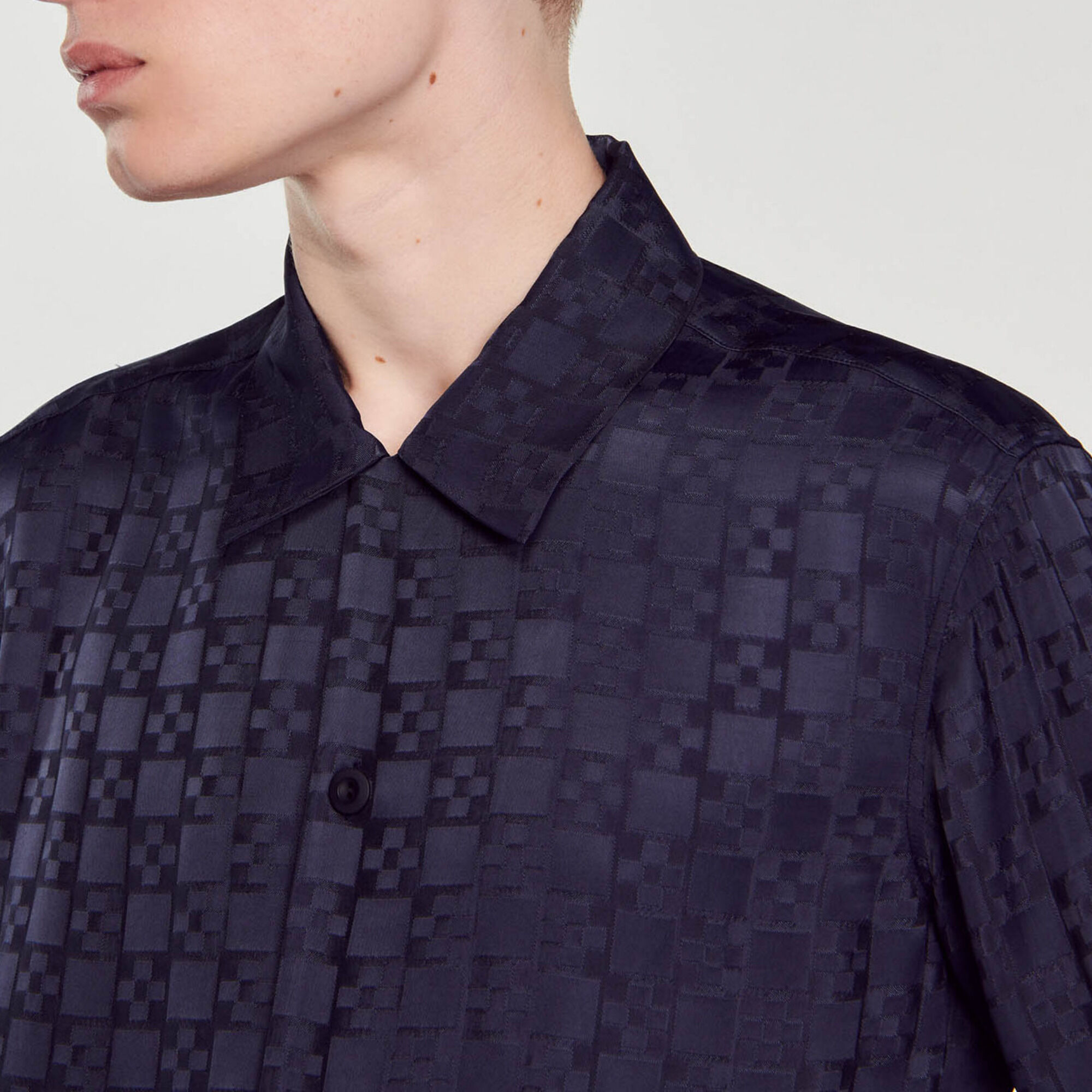 Camisa square cross