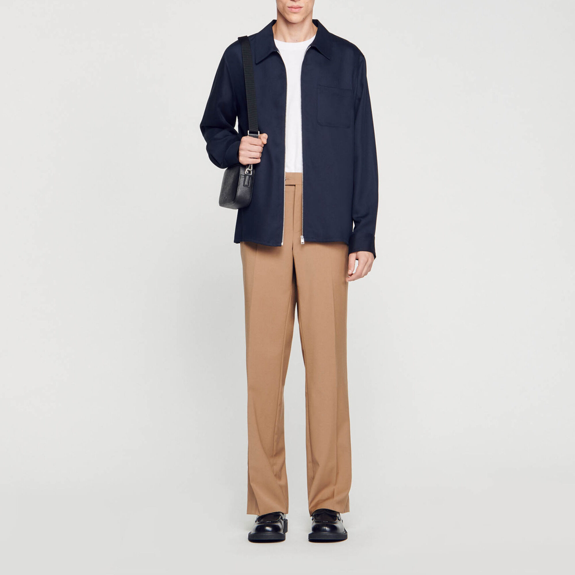 Camisa con cremallera - Hombre | Sandro