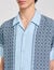 Camisa estampada de manga corta