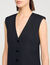 Vestido corto de sastre con volante - Mujer | Sandro
