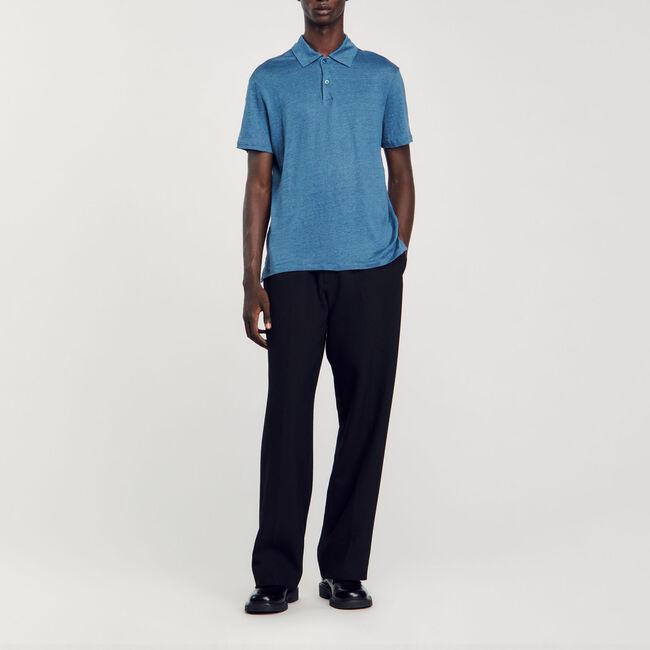 Polo de lino