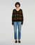 Jersey de rombos con strass