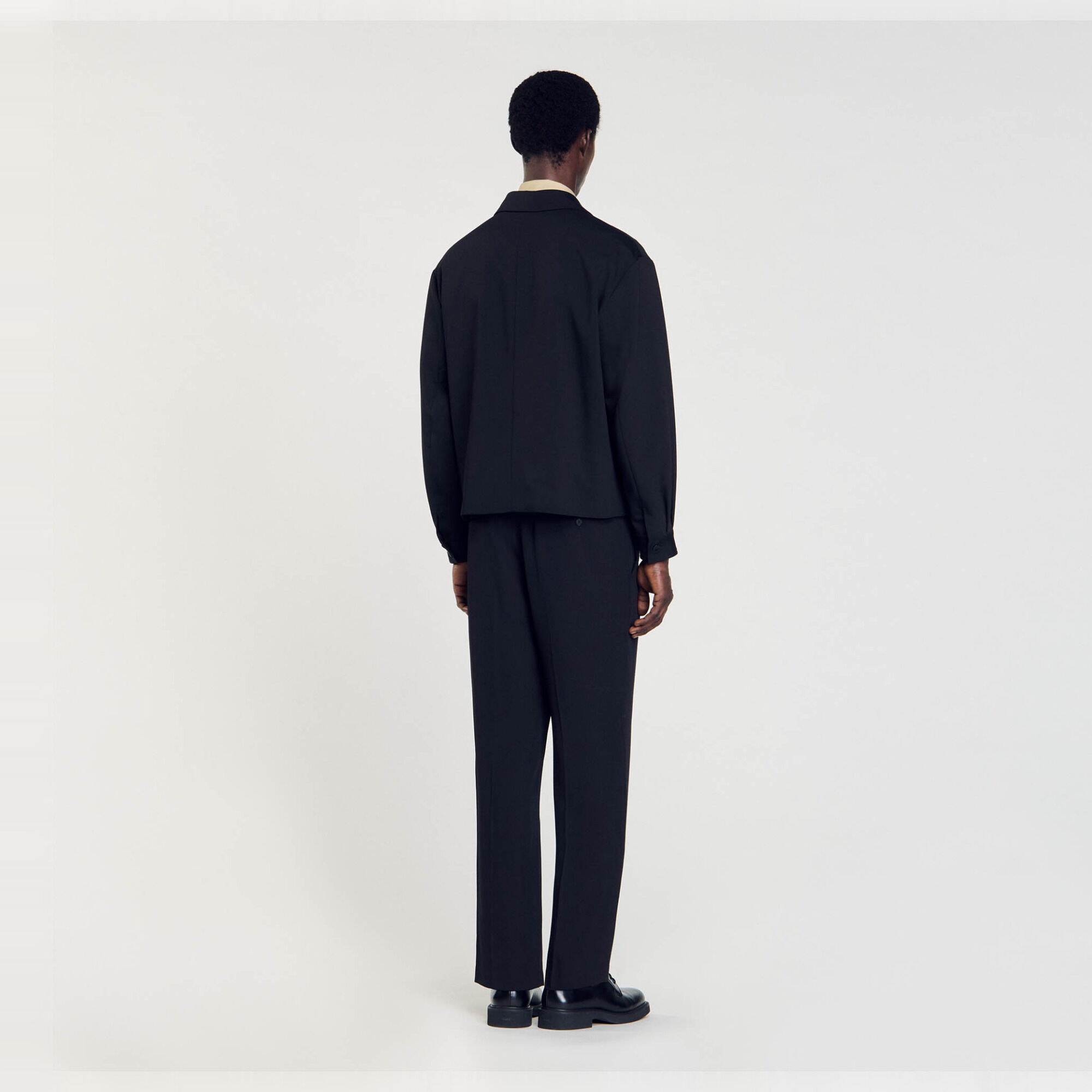 Cazadora con cremallera