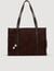 Bolso tote de ante flexible