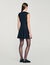 Vestido corto sastre con strass