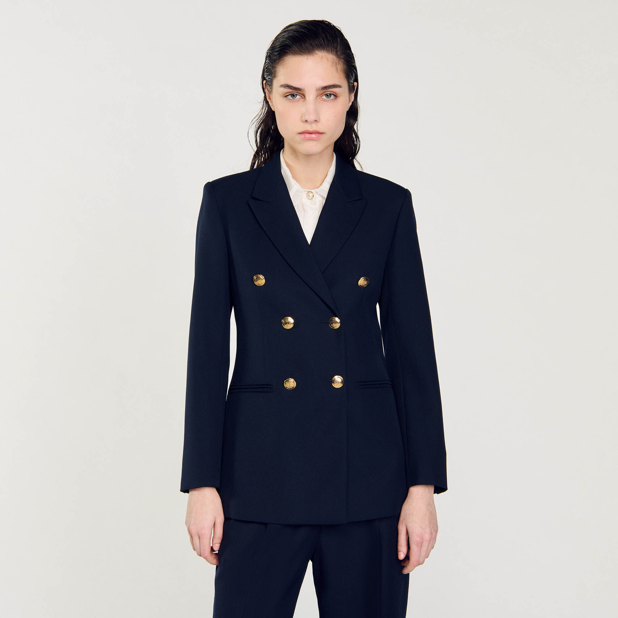 Chaqueta de sastre con doble botonadura