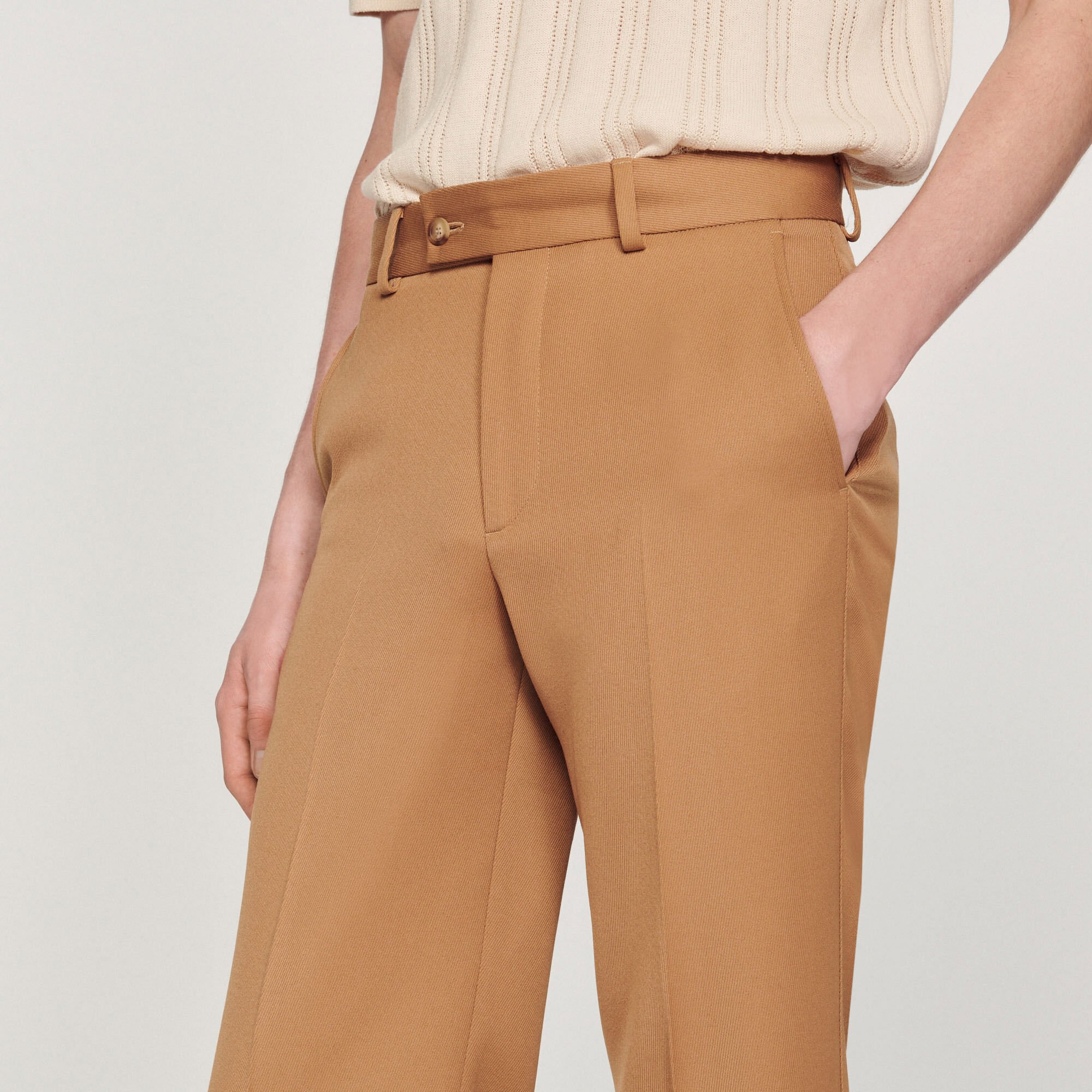 Pantalón de mezcla de lana