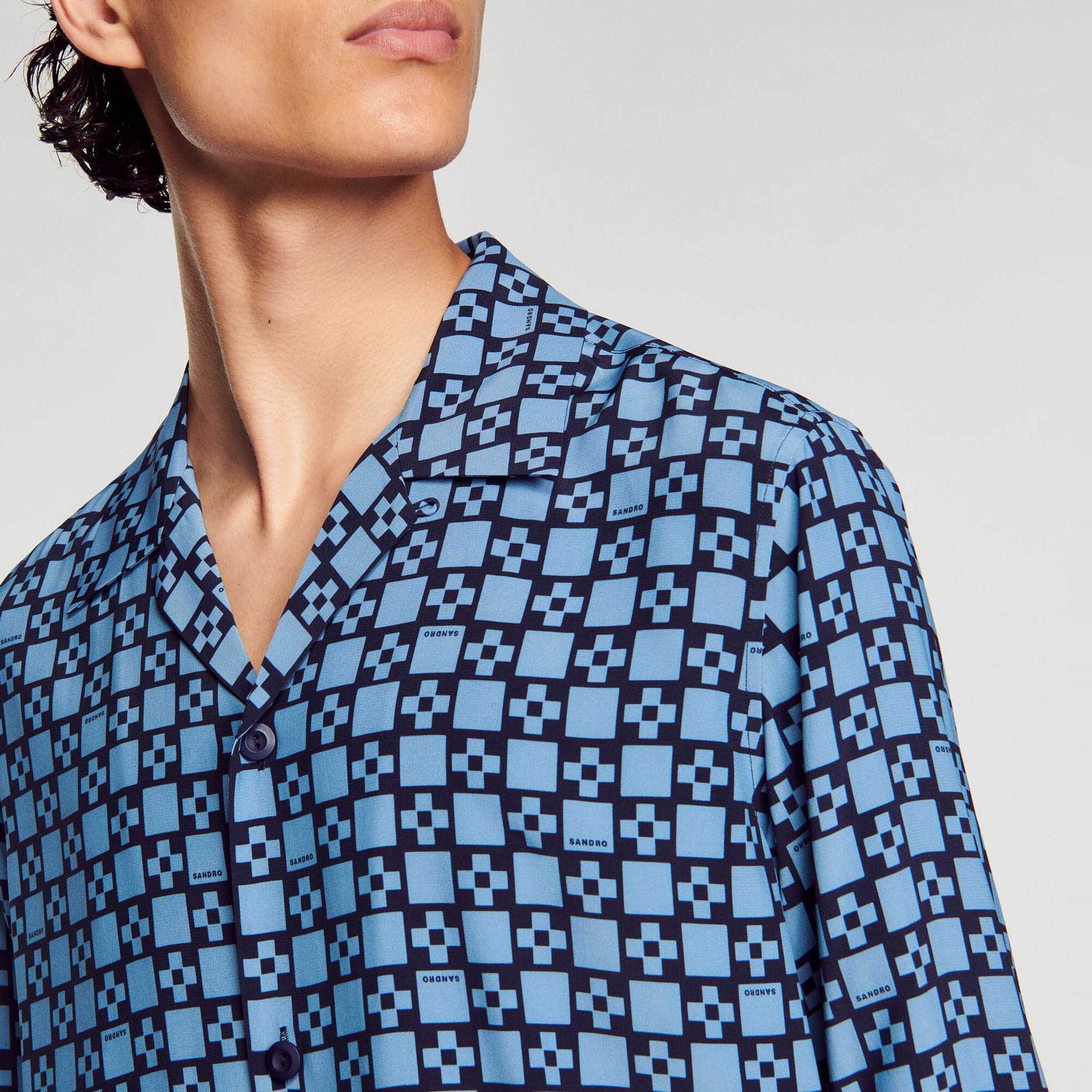 Camisa Square Cross