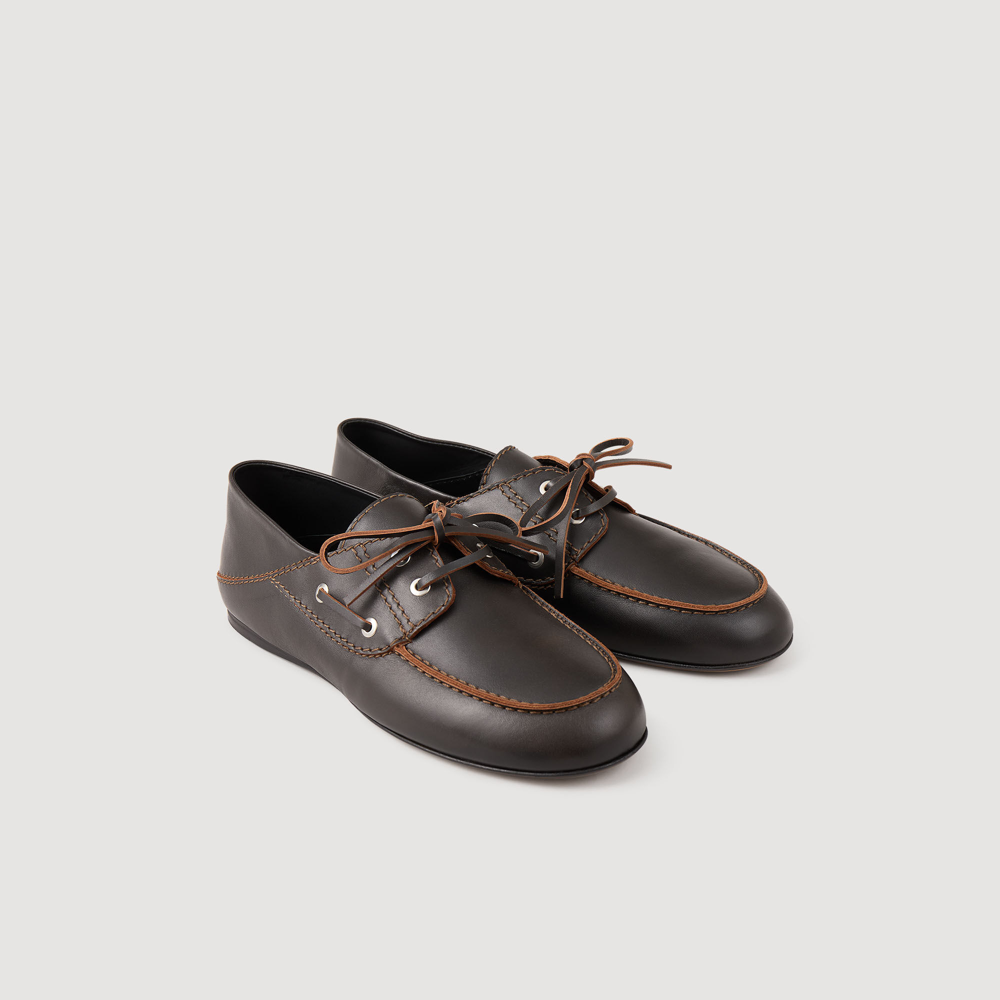 Mocasines de cuero