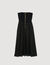 Vestido largo bustier