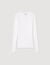 Jersey acanalado con cuello abotonado
