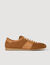 Zapatillas bajas de cuero y ante