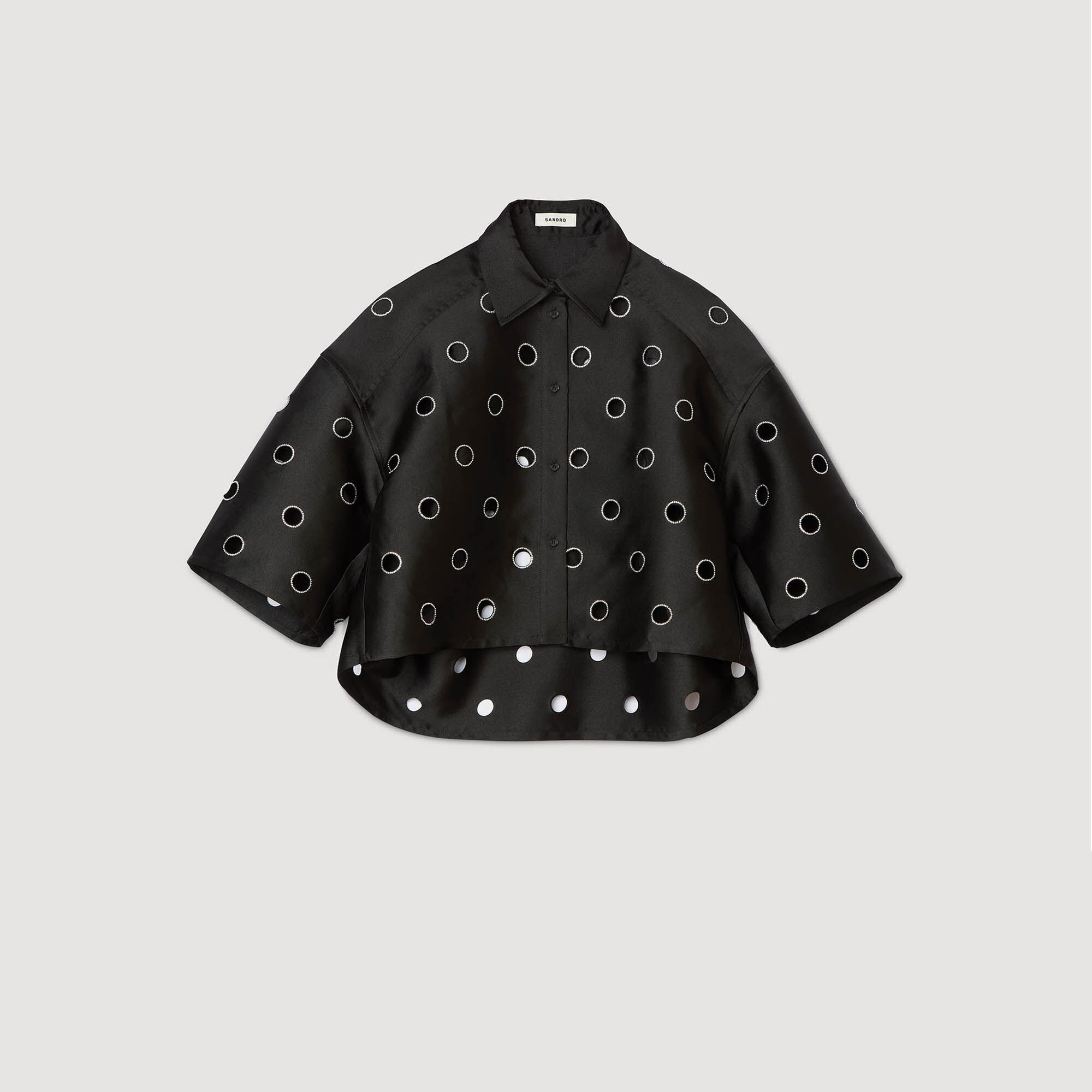 Camisa con strass