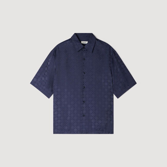 Camisa fluida Square Cross