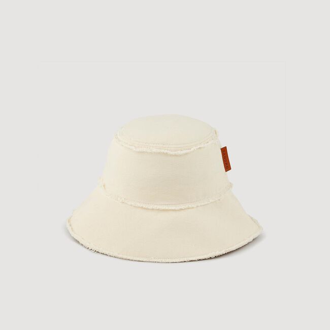 Gorro de pescador de tela de algodón