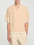 Camisa fluida con estampado Square Cross