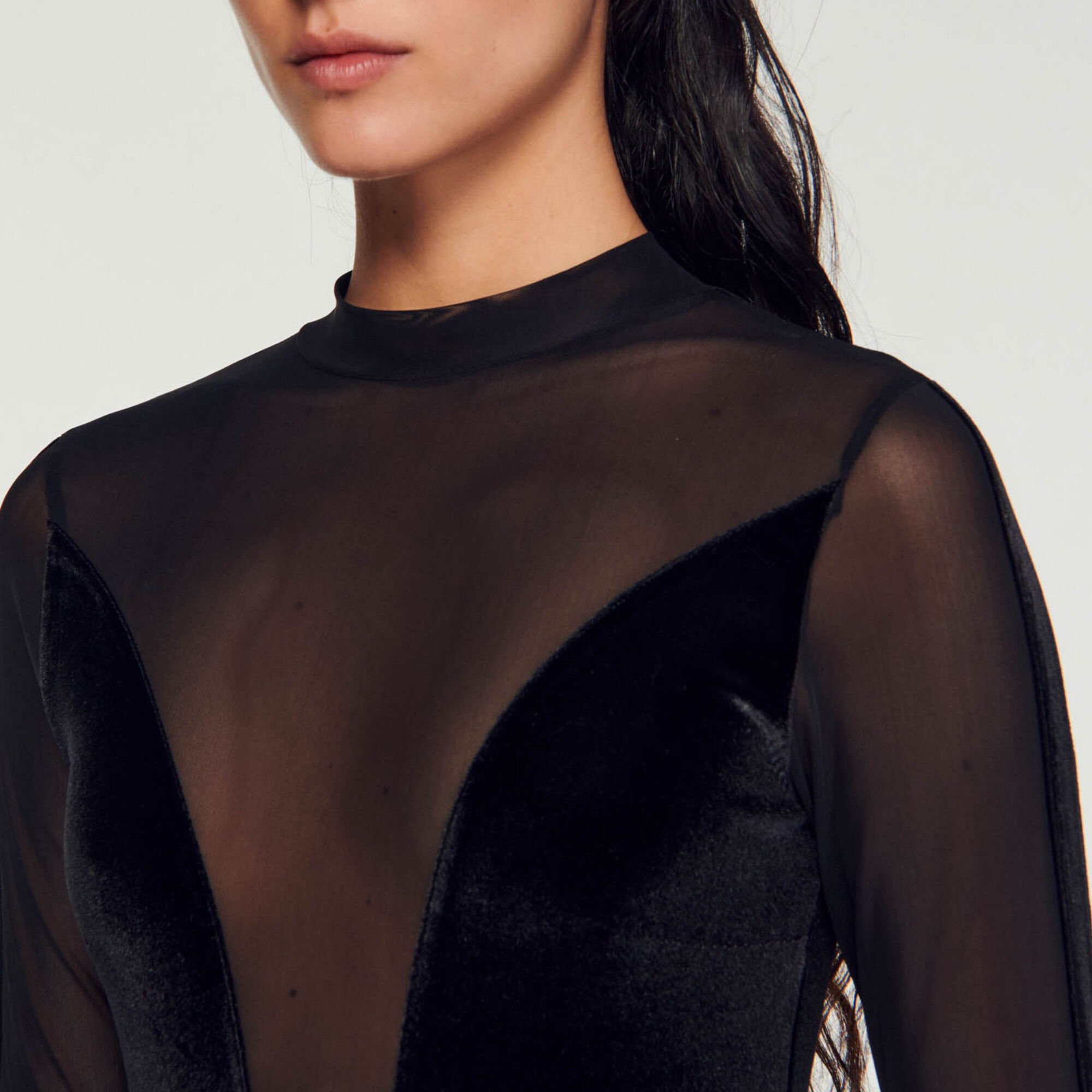 Body de terciopelo