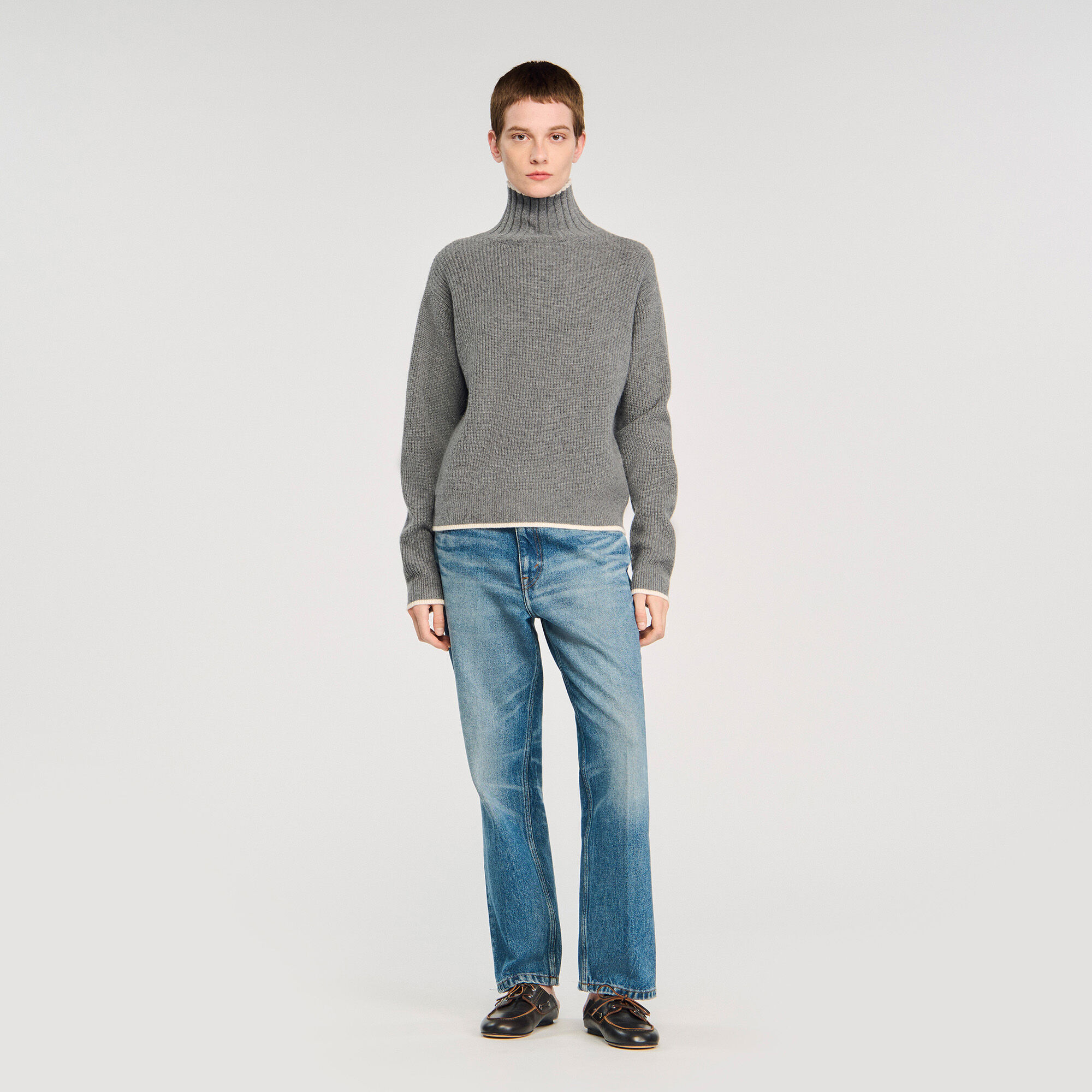 Jersey de cuello alto