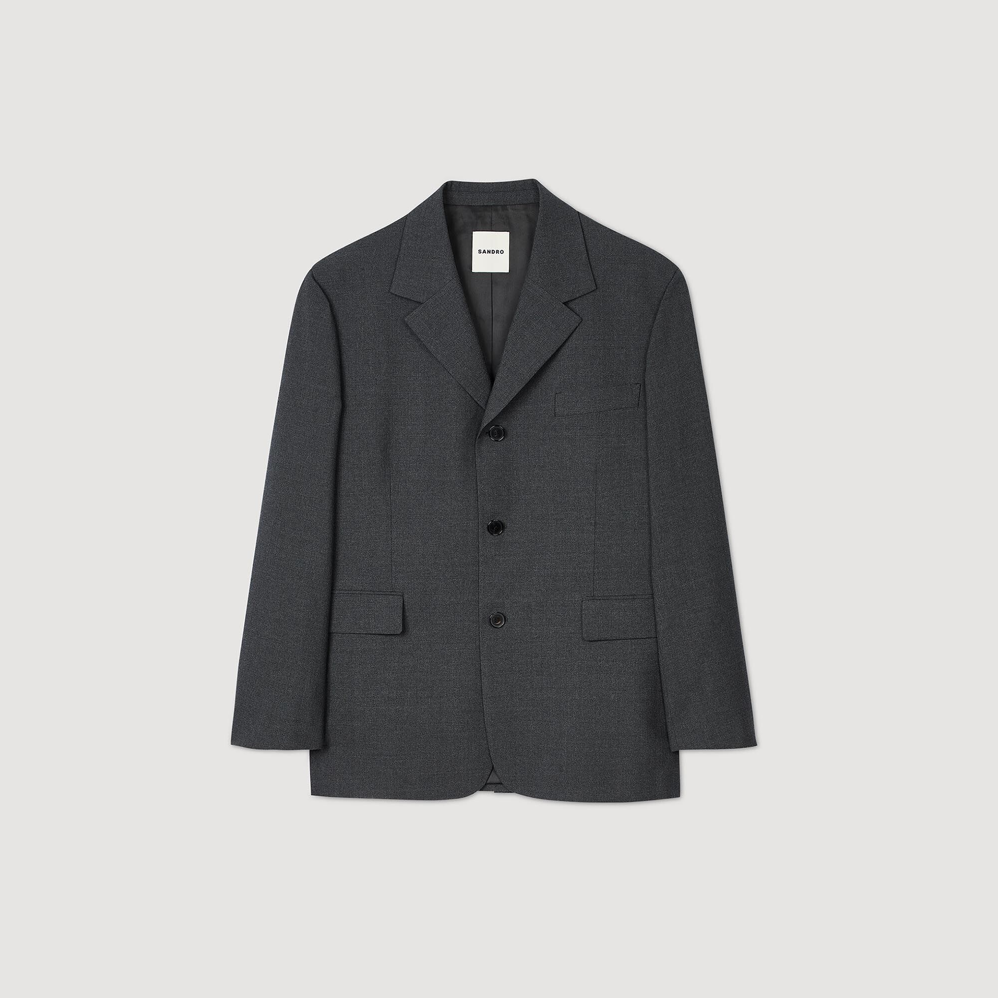 Chaqueta de traje oversize - Hombre | Sandro