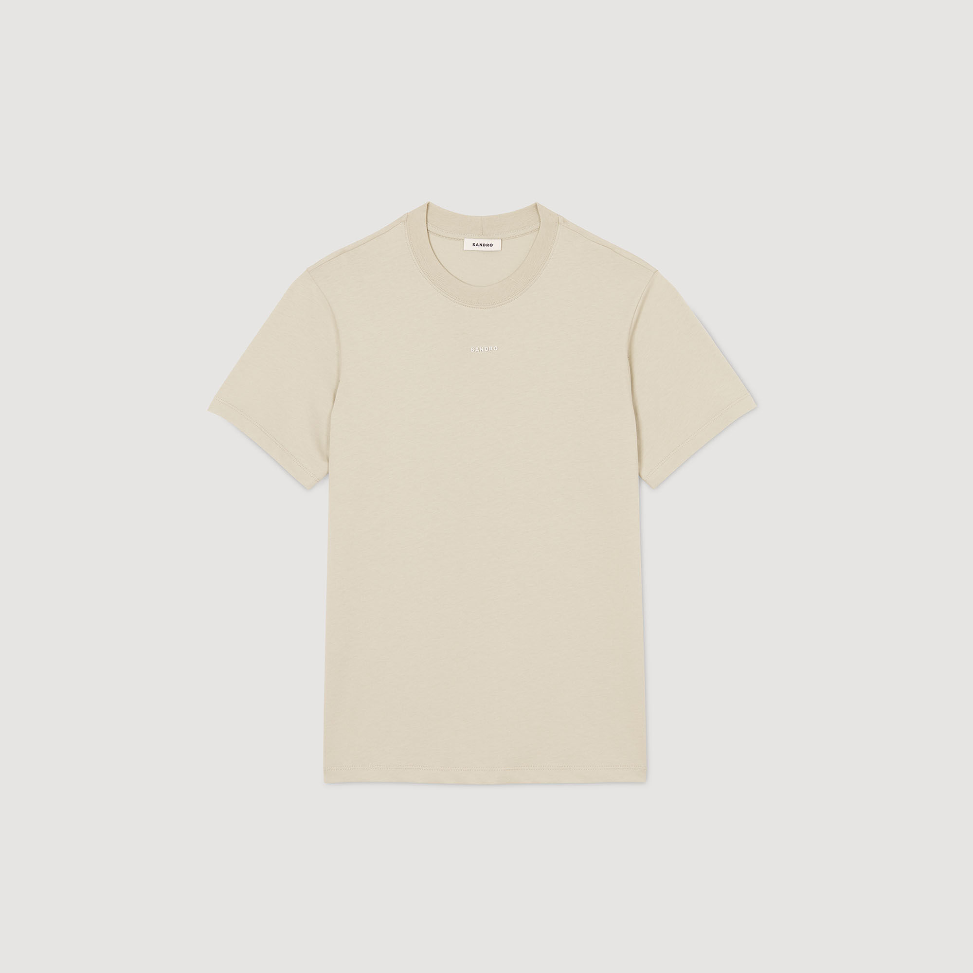 Camiseta de algodón con logotipo