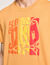 Camiseta de algodón estampado olas