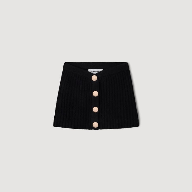 Cuello alto con botones - Mujer | Sandro