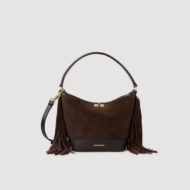 Bolso de ante TANGOSO con flecos