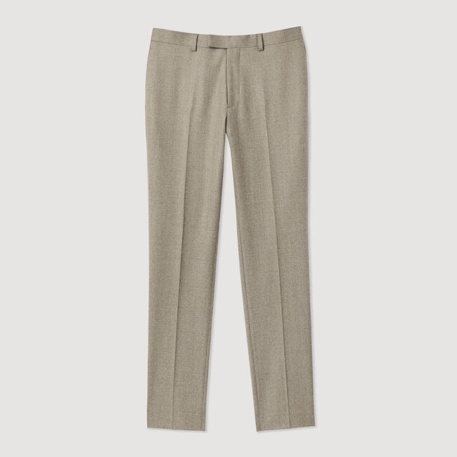 Pantalón de traje de franela