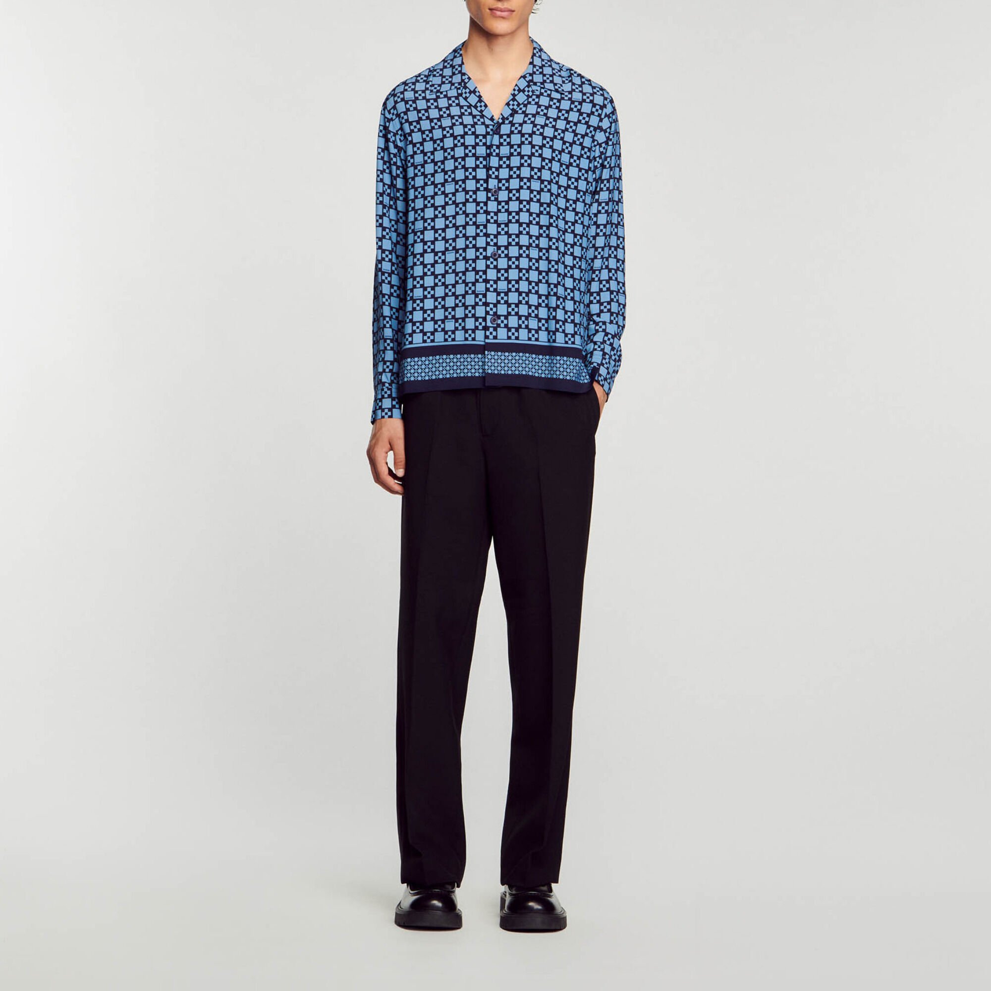 Camisa Square Cross