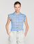 Camiseta fruncida vichy