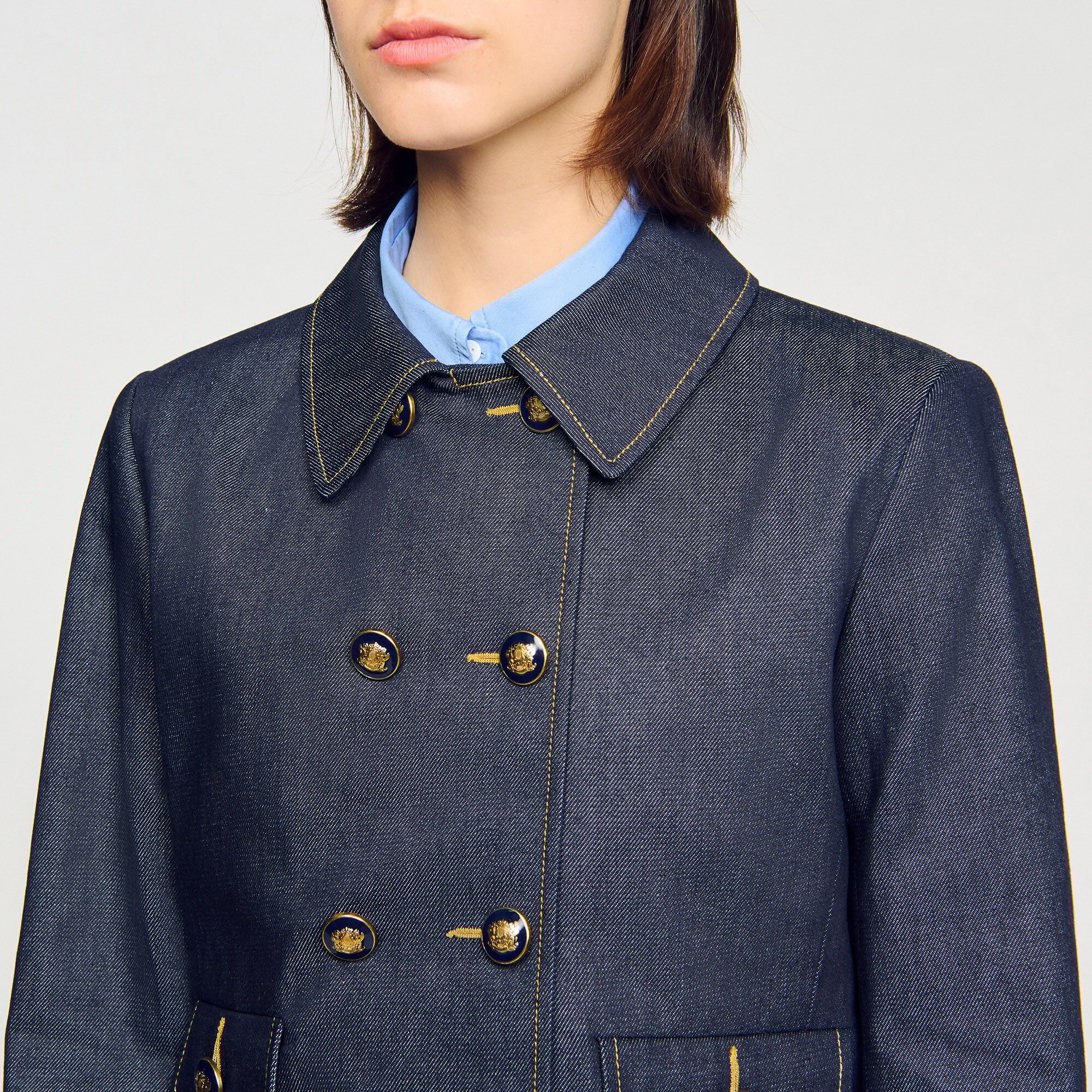 Chaqueta sastre de denim