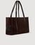 Bolso tote de ante flexible