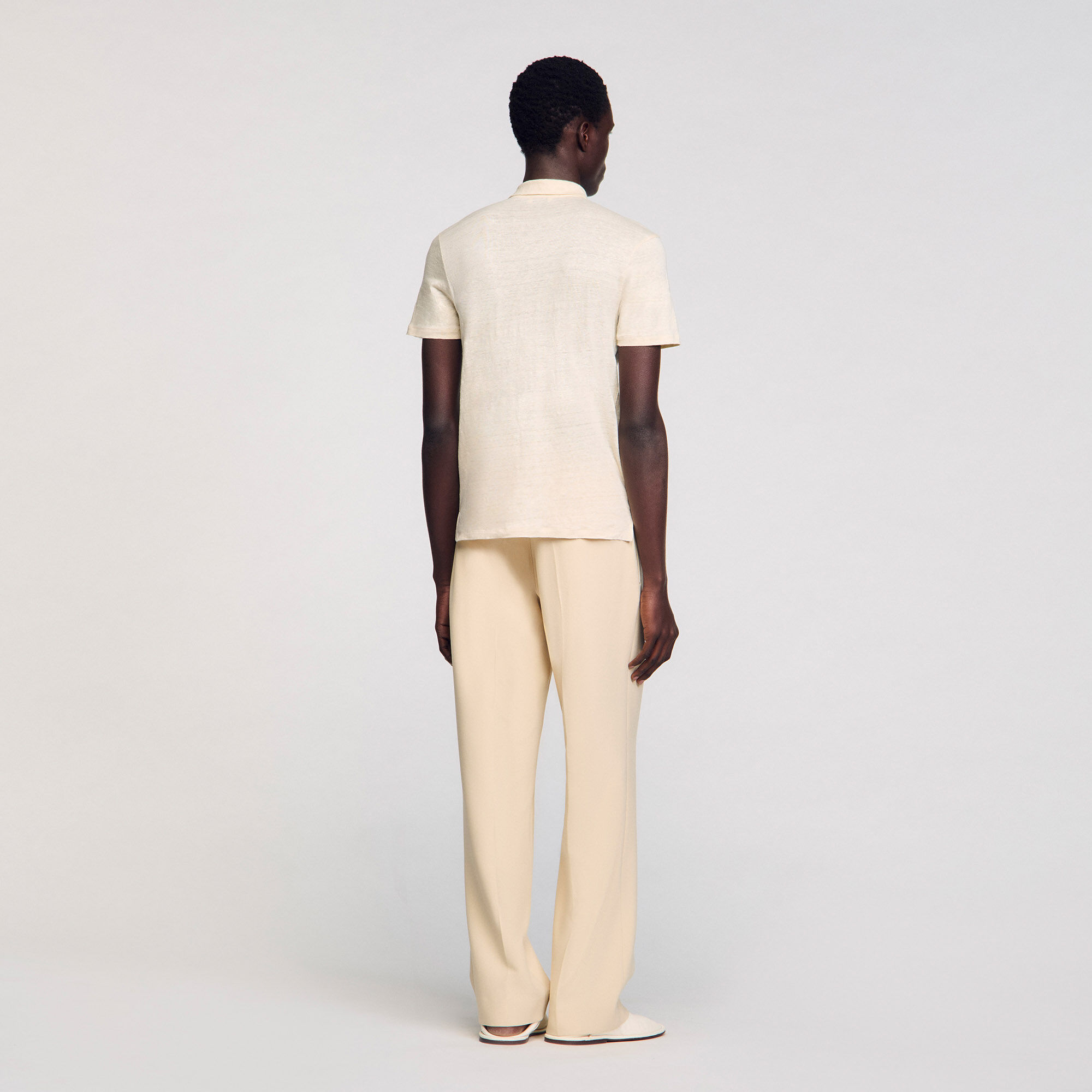 Polo de lino