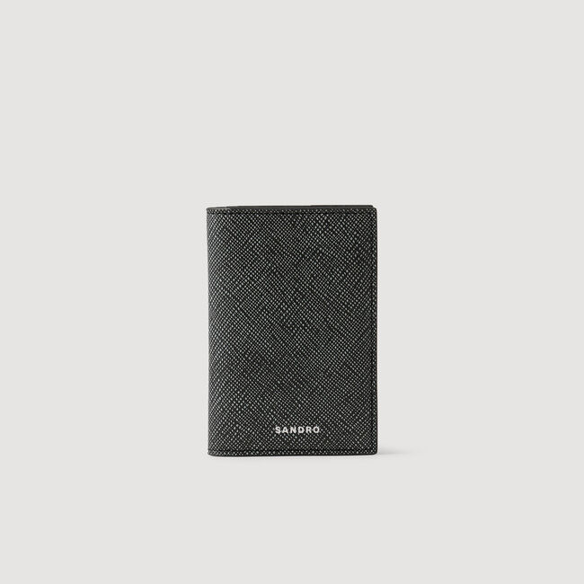 Cartera de cuero reconstituido