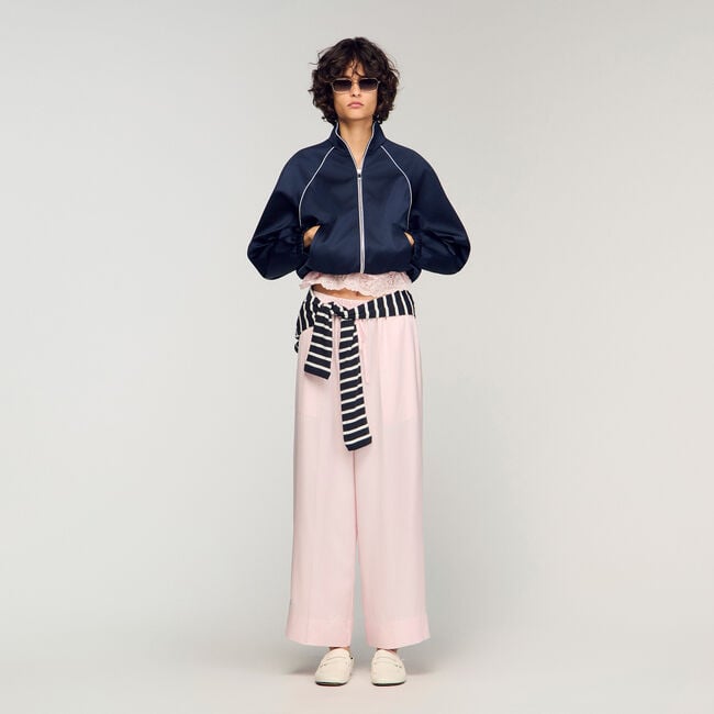 Pantal&oacute;n ancho satinado