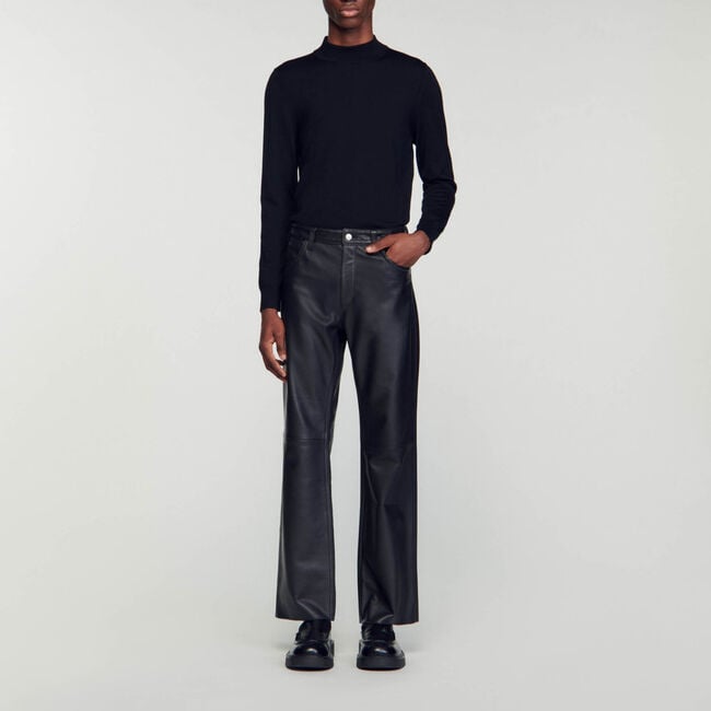 Pantalón de cuero