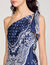 Vestido largo con estampado bandana