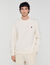 Sudadera oversize con parche de cuero