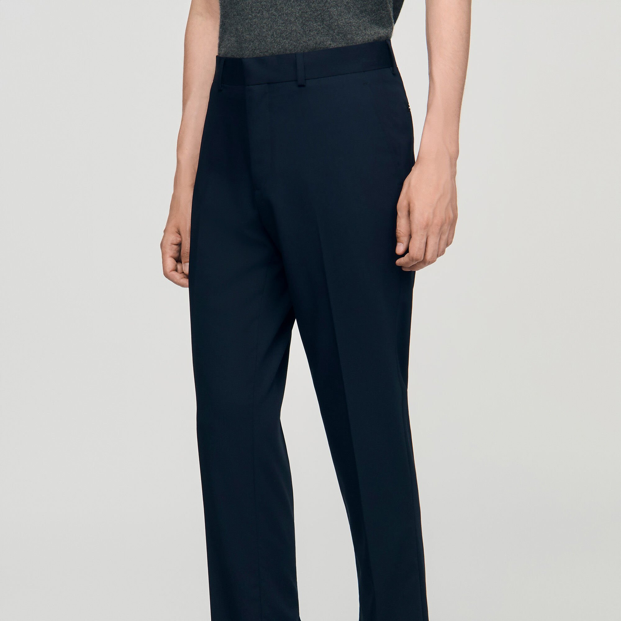 Pantalón de traje  ancho