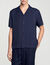 Camisa con cuello italiano