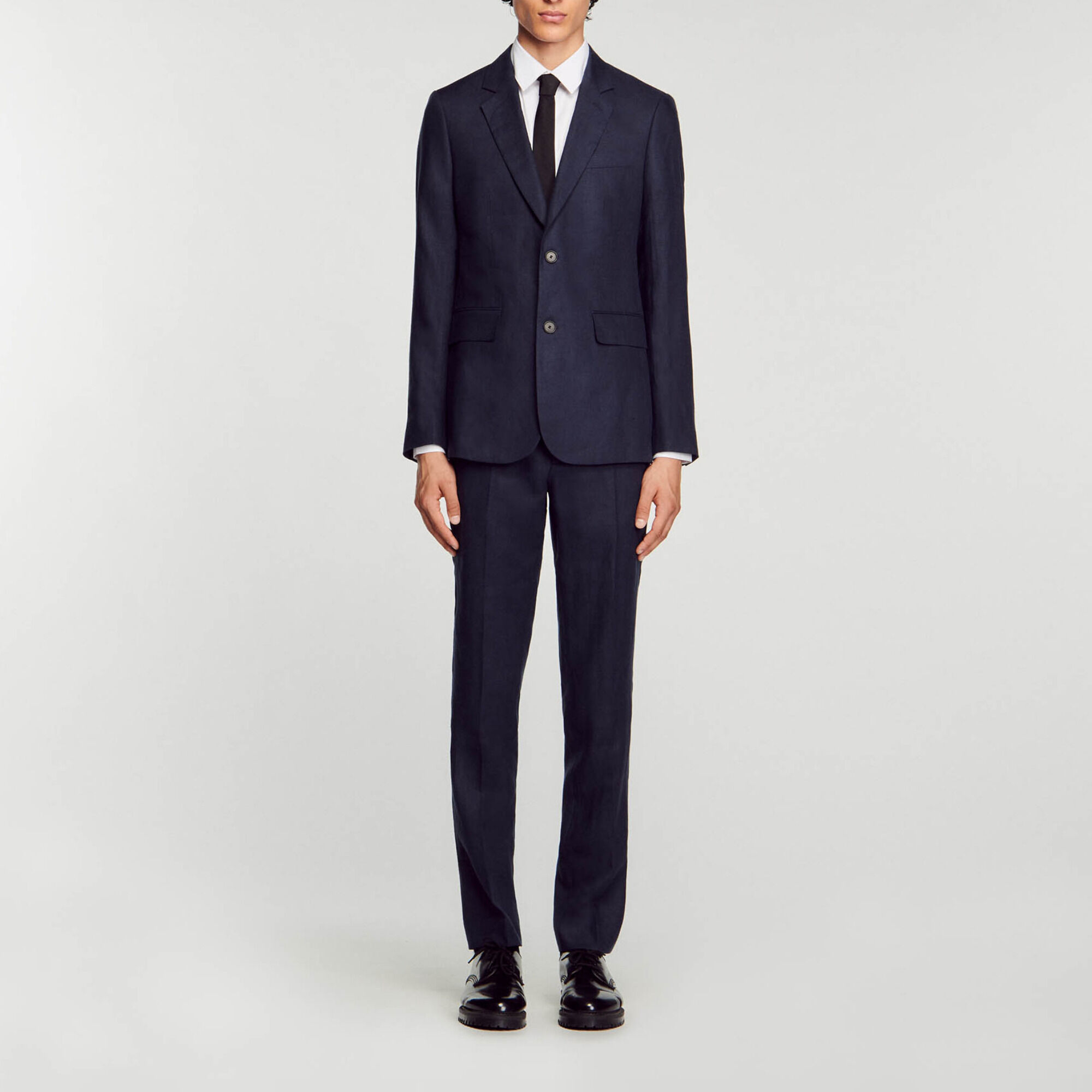 Chaqueta de traje de lino