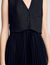 Vestido largo plisado